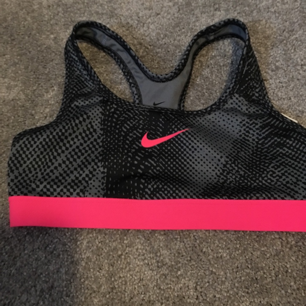 nike girls multi color sports bra